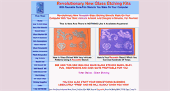 Desktop Screenshot of glass-etching-kits.com